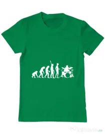 Tricou ADLER barbat Drummer evolution Verde mediu