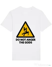 Tricou STANLEY STELLA barbat Do not anger the gods Alb