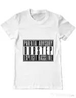 Tricou ADLER barbat Explicit bassline Alb