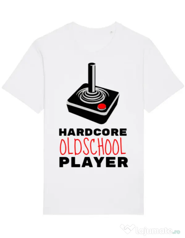 Tricou STANLEY STELLA barbat Hardcore player Alb