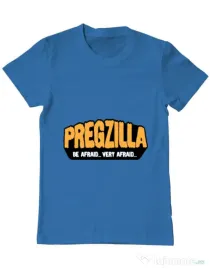 Tricou ADLER barbat Pregzilla Albastru azuriu