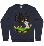 Bluza ADLER barbat See my nuts Denim inchis