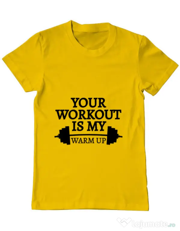 Tricou ADLER barbat Your workout Galben