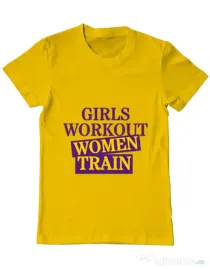Tricou ADLER barbat Women train Galben