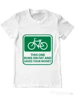 Tricou ADLER barbat Bicycle Alb