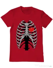 Tricou ADLER barbat Dead lover Rosu