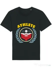Tricou STANLEY STELLA barbat Athlete Negru