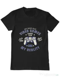 Tricou ADLER barbat My reality Negru