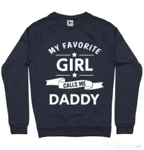 Bluza ADLER barbat My favorite girl Denim inchis
