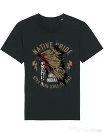 Tricou STANLEY STELLA barbat Native pride Negru