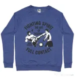 Bluza ADLER barbat Kick boxing Albastru melanj