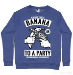 Bluza ADLER barbat Banana Party Albastru melanj