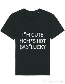 Tricou STANLEY STELLA barbat I’m cute Negru
