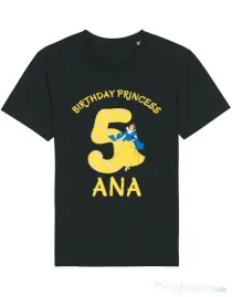 Tricou STANLEY STELLA barbat Birthday Princess Negru