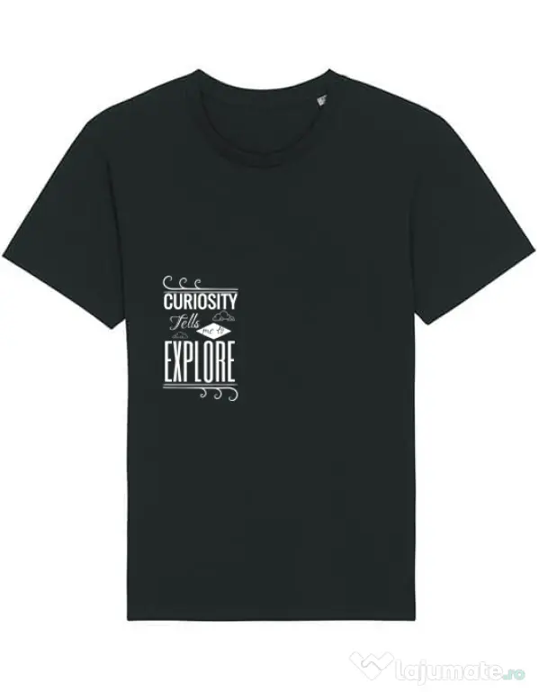 Tricou STANLEY STELLA barbat Curiosity Negru