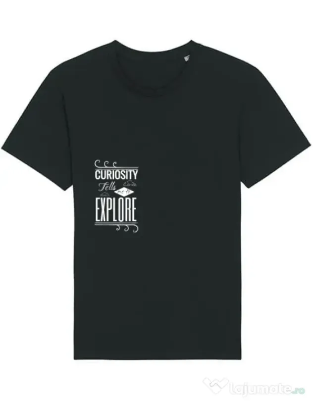 Tricou STANLEY STELLA barbat Curiosity Negru
