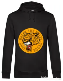 Hoodie barbat cu gluga Break the rules Negru