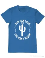 Tricou ADLER barbat You can’t touch Albastru azuriu