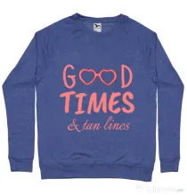 Bluza ADLER barbat Tan lines Albastru melanj