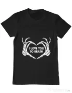 Tricou ADLER barbat Love you to death Negru