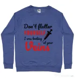 Bluza ADLER barbat Don’t flatter yourself Albastru melanj
