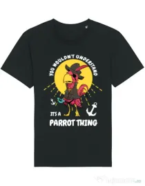Tricou STANLEY STELLA barbat It’s a parrot thing Negru