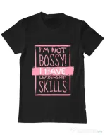 Tricou ADLER barbat I’m not bossy Negru