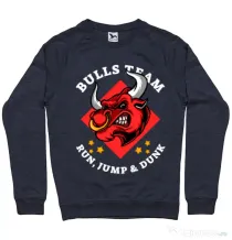 Bluza ADLER barbat Run jump & dunk Denim inchis