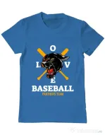 Tricou ADLER barbat Panthers team Albastru azuriu