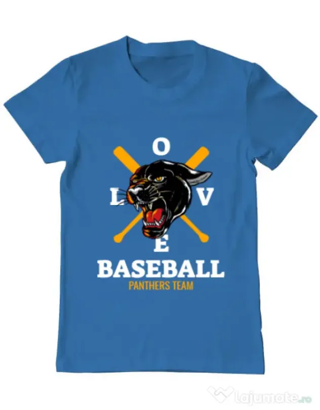 Tricou ADLER barbat Panthers team Albastru azuriu