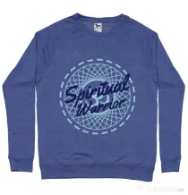 Bluza ADLER barbat Spiritual warrior Albastru melanj