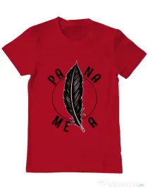 Tricou ADLER barbat Pana mea Rosu