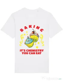 Tricou STANLEY STELLA barbat Baking Alb