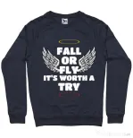 Bluza ADLER barbat Fall or fly Denim inchis