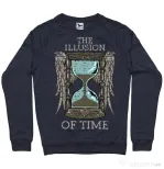 Bluza ADLER barbat The illusion of time Denim inchis