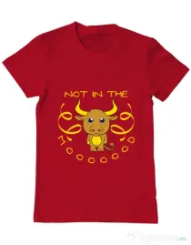 Tricou ADLER barbat Not in the mood Rosu