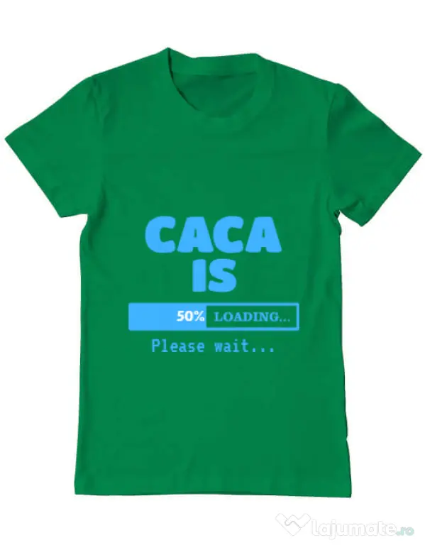 Tricou ADLER barbat Caca is loading Verde mediu