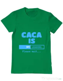 Tricou ADLER barbat Caca is loading Verde mediu