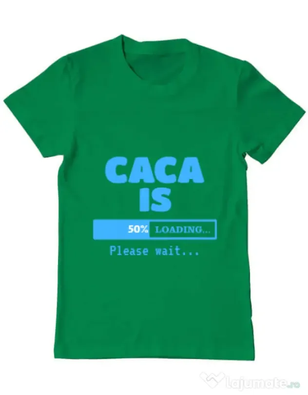 Tricou ADLER barbat Caca is loading Verde mediu