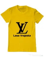 Tricou ADLER barbat Lasa vrajeala Galben