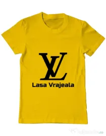 Tricou ADLER barbat Lasa vrajeala Galben