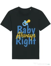 Tricou STANLEY STELLA barbat Baby always right Negru