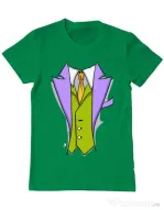 Tricou ADLER barbat Gentleman suit Verde mediu