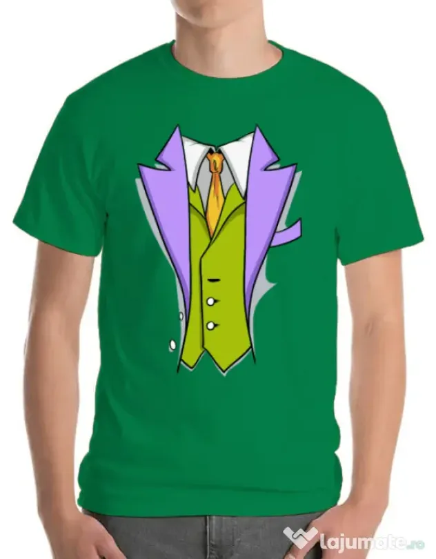 Tricou ADLER barbat Gentleman suit Verde mediu