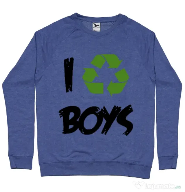Bluza ADLER barbat I recycle boys Albastru melanj