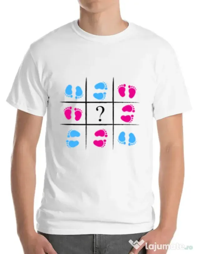 Tricou ADLER barbat Baby Steps Alb