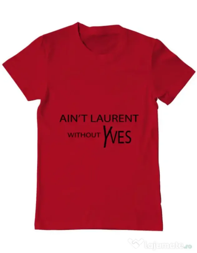 Tricou ADLER barbat Yves saint laurent Rosu