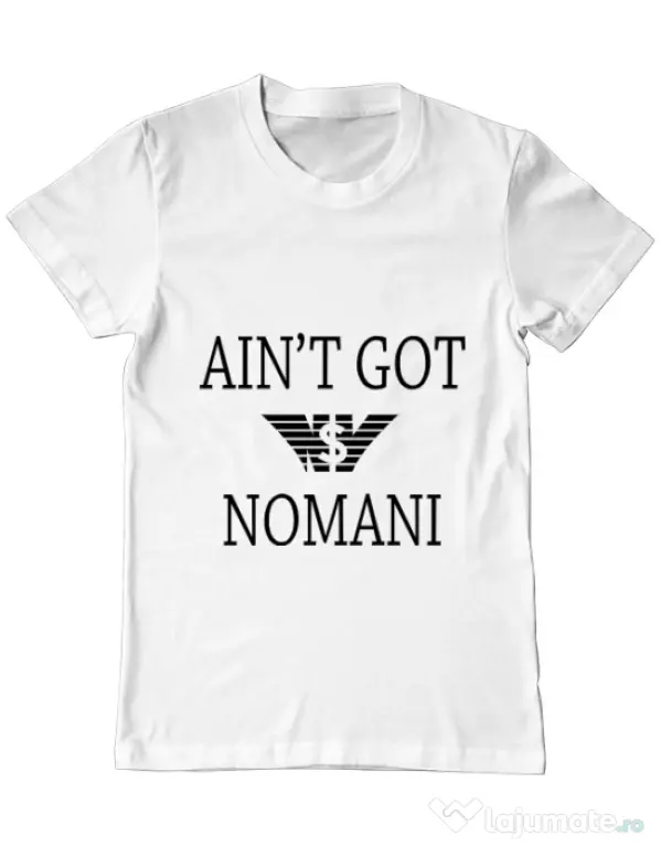 Tricou ADLER barbat Ain t got nomani Alb