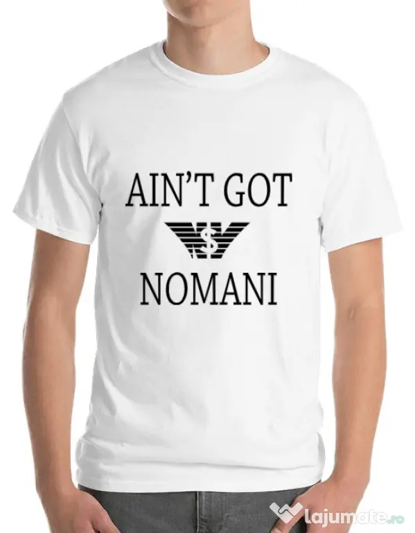 Tricou ADLER barbat Ain t got nomani Alb