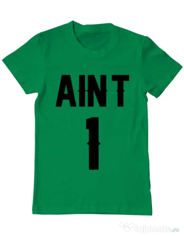 Tricou ADLER barbat Ain t one Verde mediu